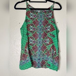 VERSE Made in USA Boho Paisley Tank Top